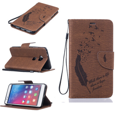 coffee Feathers and birds Style Embossing Classic Flip Cover with Stand Function and Credit Card Slot for HUAWEI Honor 5X
coffee Feathers and birds Style Embossing Classic Flip Cover with Stand Function and Credit Card Slot for HUAWEI Honor 5X