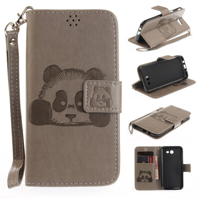 Gray Panda Style Embossing Classic Flip Cover with Stand Function and Credit Card Slot for SAMSUNG GALAXY J3 2017/J327P/J3 Prime
Gray Panda Style Embossing Classic Flip Cover with Stand Function and Credit Card Slot for SAMSUNG GALAXY J3 2017/J327P/J3 Prime