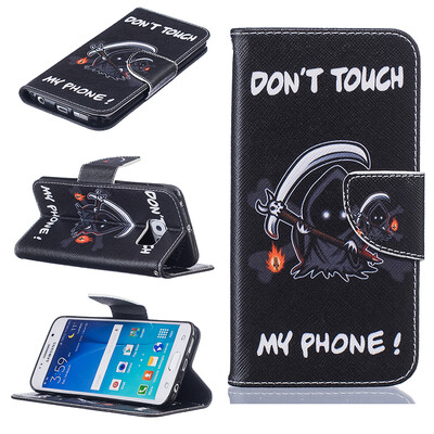 Grim Reaper Design PU Leather Flip Cover Wallet Card Holder Case for SAMSUNG GALAXY S6 Edge
Grim Reaper Design PU Leather Flip Cover Wallet Card Holder Case for SAMSUNG GALAXY S6 Edge
