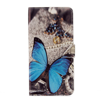 Blue Butterfly Design PU Leather Flip Cover Wallet Card Holder Case for Huawei honor 6X
Blue Butterfly Design PU Leather Flip Cover Wallet Card Holder Case for Huawei honor 6X