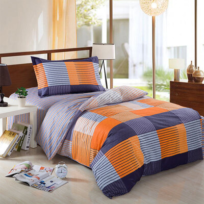 WEIZHONG cotton bed set (duvet cover/fitted sheet/pillow case) 1.2m bed