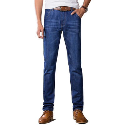 GEEDO jeans business casual waist fashion jeans 9006 black blue 28