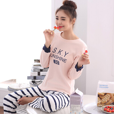 Bejirog pajamas women&39s autumn cotton long-sleeved round neck sets of home service 3579 pink code
Bejirog pajamas women&39s autumn cotton long-sleeved round neck sets of home service 3579 pink code
