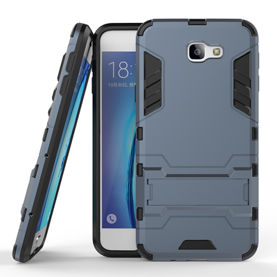 Dark blue Slim Robot Armor Kickstand Shockproof Hard Rugged Rubber Back Case For Samsung Galaxy On5 2016/J5 Prime
Dark blue Slim Robot Armor Kickstand Shockproof Hard Rugged Rubber Back Case For Samsung Galaxy On5 2016/J5 Prime