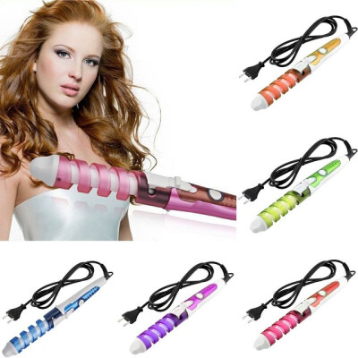 mymei EU/US Pro Hair Salon Volume Spiral Curl Ceramic Curling Iron Hair Curler Waver
mymei EU/US Pro Hair Salon Volume Spiral Curl Ceramic Curling Iron Hair Curler Waver