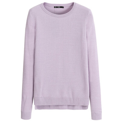 Semir Women&39s round neck collar simple solid color sweater sweater shirt shirt tide 19316070427 purple tone L
Semir Women&39s round neck collar simple solid color sweater sweater shirt shirt tide 19316070427 purple tone L