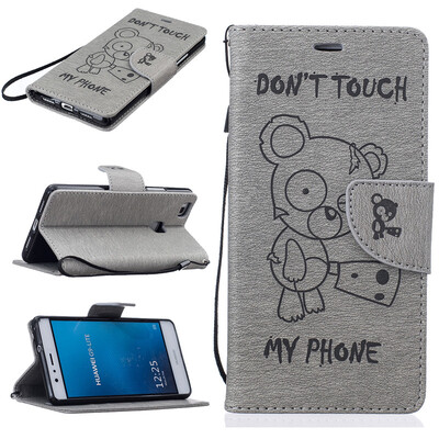 Gray Bear Embossed PU Leather Wallet Case Classic Flip Cover with Stand Function and Credit Card Slot for HUAWEI P9 Lite
Gray Bear Embossed PU Leather Wallet Case Classic Flip Cover with Stand Function and Credit Card Slot for HUAWEI P9 Lite