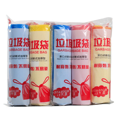 Jing Hui think of a JH0131 thick beam-type family flat mouth drawstring garbage bag 50 * 60cm a roll of 15 color installed * 5 volumes
Jing Hui think of a JH0131 thick beam-type family flat mouth drawstring garbage bag 50 * 60cm a roll of 15 color installed * 5 volumes