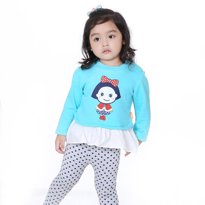TINSINO new girl suit baby clothes baby long-sleeved sweater children's trousers two-piece set THY0512440D8 cloak girl blue and green 80
TINSINO new girl suit baby clothes baby long-sleeved sweater children's trousers two-piece set THY0512440D8 cloak girl blue and green 80