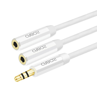 Fergie Kepe (cabos) F01301 headphone splitter 1 minute 2 couples share adapter cable converter computer audio one sub-two adapter 0.5m white
Fergie Kepe (cabos) F01301 headphone splitter 1 minute 2 couples share adapter cable converter computer audio one sub-two adapter 0.5m white