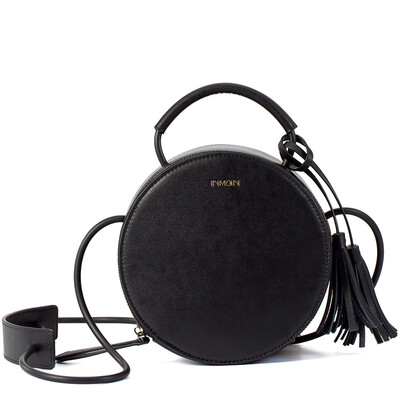 Yeman (INMAN) mini bag tassel bag fashion retro style round dress with the character of the women's hand shoulder Messenger Messenger bag 853170044 midnight black
Yeman (INMAN) mini bag tassel bag fashion retro style round dress with the character of the women's hand shoulder Messenger Messenger bag 853170044 midnight black