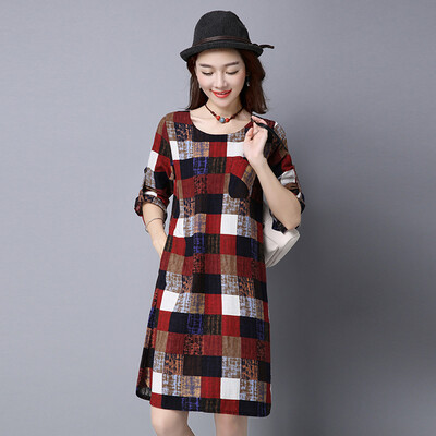 2 Colors Autumn Dress 2016 New Arrival Fashion Chinese Style Women Dress Full Pockets Cheap-Clothes-China
2 Colors Autumn Dress 2016 New Arrival Fashion Chinese Style Women Dress Full Pockets Cheap-Clothes-China