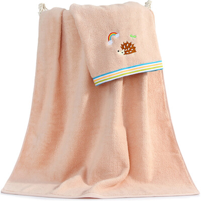 Sanli cotton cartoon embroidery bath towel high terry color satin wrapped towel men&women with paragraph 70 × 140cm light lotus color
Sanli cotton cartoon embroidery bath towel high terry color satin wrapped towel men&women with paragraph 70 × 140cm light lotus color