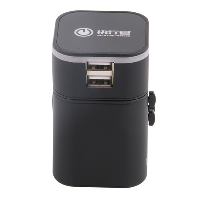 Исполнительный директор (EO) CS-007S Black Global Business Travel Adapter Socket USB аккумуляторная розетка, адаптер
Исполнительный директор (EO) CS-007S Black Global Business Travel Adapter Socket USB аккумуляторная розетка, адаптер