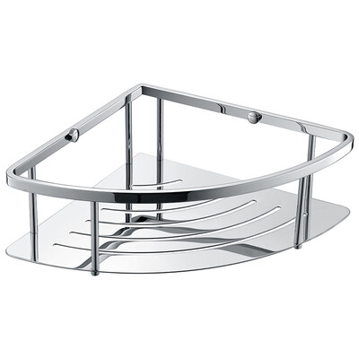 Kejie KEGOO K05004 stainless steel single-layer triangular basket bathroom hardware pendant set basket
Kejie KEGOO K05004 stainless steel single-layer triangular basket bathroom hardware pendant set basket