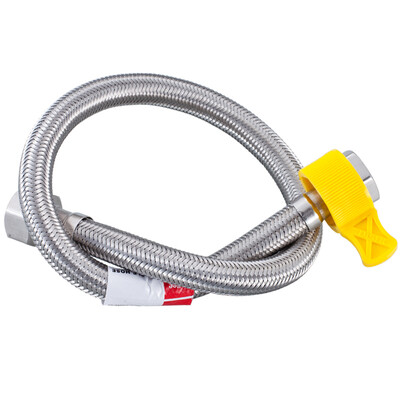Ballee (Ballee) D59 30CM hot and cold water universal 304 stainless steel braided hose explosion-proof inlet pipe
Ballee (Ballee) D59 30CM hot and cold water universal 304 stainless steel braided hose explosion-proof inlet pipe
