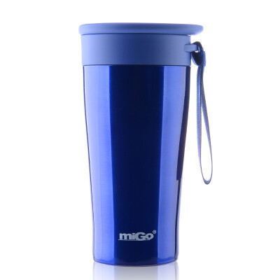 MIGO stainless steel vacuum holding commuter cup 0.3L office cups men and women creative cups sea blue
MIGO stainless steel vacuum holding commuter cup 0.3L office cups men and women creative cups sea blue