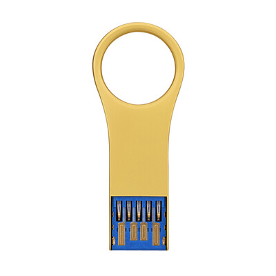 Mini Key USB Flash Drive 30 Pen Drive 32GB Gold