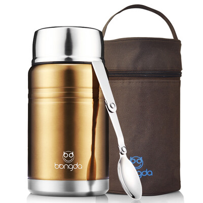 【Jingdong Supermarket】 Bangda students insulation lunch box stainless steel hand-held baking cup outdoor adult insulation barrel stew pot blue 750ml
【Jingdong Supermarket】 Bangda students insulation lunch box stainless steel hand-held baking cup outdoor adult insulation barrel stew pot blue 750ml