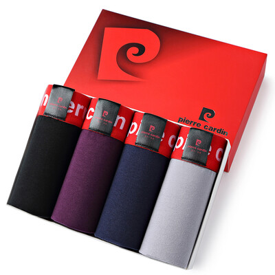 Pierre cardin Men's underwear 4 gift box Men's flat pants breathable cotton short pants waist waist men's pants fashion models code
Pierre cardin Men's underwear 4 gift box Men's flat pants breathable cotton short pants waist waist men's pants fashion models code