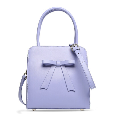 Each degree (MEIDU) Europe and the United States wind bowknot handbag female sweet Fan leather with ultra-fiber shoulder bag ladies bag MWB150651 smoked purple
Each degree (MEIDU) Europe and the United States wind bowknot handbag female sweet Fan leather with ultra-fiber shoulder bag ladies bag MWB150651 smoked purple