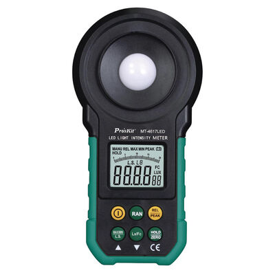 Pro&39sKit MT-4617LED-C LED light with a luminometer photometer luminometer brightness meter
Pro&39sKit MT-4617LED-C LED light with a luminometer photometer luminometer brightness meter