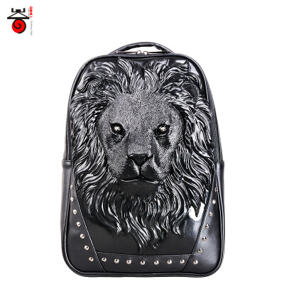 New fashion trends, animal shade bag, Korean street leisure bag, silicone 3D bag,3Dlion head tide men Backpack
New fashion trends, animal shade bag, Korean street leisure bag, silicone 3D bag,3Dlion head tide men Backpack