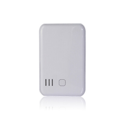 5000mAh power bank Backup Powers Mobile Power Supply White