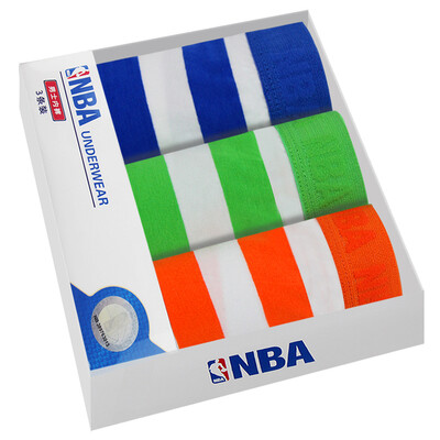 NBA men&39s underwear cotton flat underwear fashion wide&soft&comfortable breathable striped underwear 3 gift box 2XL
NBA men&39s underwear cotton flat underwear fashion wide&soft&comfortable breathable striped underwear 3 gift box 2XL