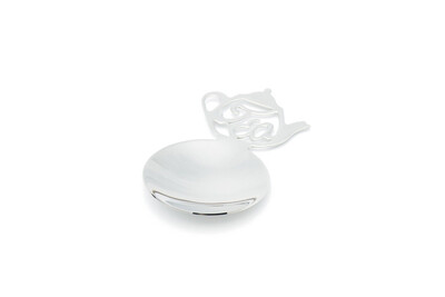 Stainless Steel Tea Scoop Tea spoon wt Teapot shaped Handle