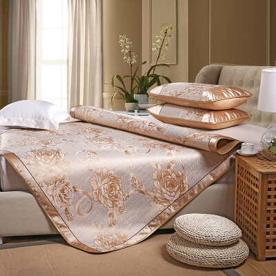 【Jingdong Supermarket】 Bai Fudi (byford) folding ice silk seats two sets of jacquard breathable ice mats students single air-conditioned mats 0.9 meters of the country tianjin gold
【Jingdong Supermarket】 Bai Fudi (byford) folding ice silk seats two sets of jacquard breathable ice mats students single air-conditioned mats 0.9 meters of the country tianjin gold