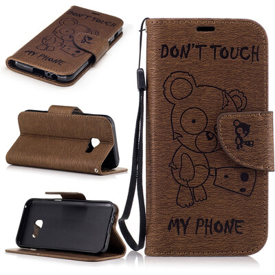 Coffe Bear Embossed PU Leather Wallet Case Classic Flip Cover with Stand Function and Credit Card Slot for SAMSUNG Galaxy A3 2017
Coffe Bear Embossed PU Leather Wallet Case Classic Flip Cover with Stand Function and Credit Card Slot for SAMSUNG Galaxy A3 2017