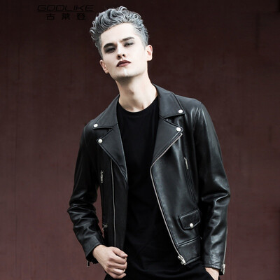 Men's leather jacket long sleeve autumn witer clothing genuine sheepskin motocyle coat real leather the newest style
Men's leather jacket long sleeve autumn witer clothing genuine sheepskin motocyle coat real leather the newest style