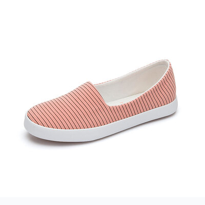 Yidi (YIDI) women's shoes fashion comfortable wild ladies casual shoes classic stripes lazy white canvas shoes Y1678 pink 37
Yidi (YIDI) women's shoes fashion comfortable wild ladies casual shoes classic stripes lazy white canvas shoes Y1678 pink 37