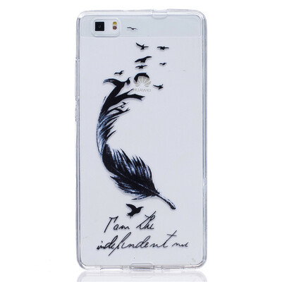 Черные перья Pattern Мягкий Тонкий TPU Резиновый Силиконовый гель Чехол для HUAWEI P8 Lite
Черные перья Pattern Мягкий Тонкий TPU Резиновый Силиконовый гель Чехол для HUAWEI P8 Lite