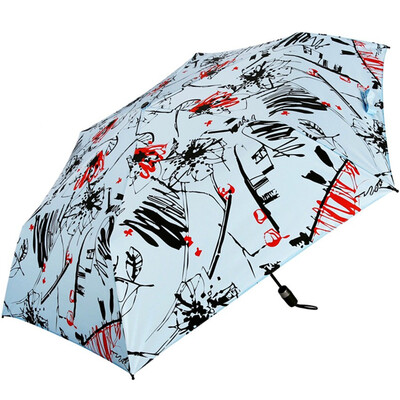 Heaven umbrella UPF50 full shade hit black rubber three fold ultra-light sun umbrella sunny umbrella 31817E blue
Heaven umbrella UPF50 full shade hit black rubber three fold ultra-light sun umbrella sunny umbrella 31817E blue