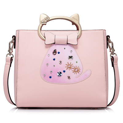 JUST STAR bag new bag Japan and South Korea fun cute cat portable Messenger bag wild shoulder bag tide JS151 blue
JUST STAR bag new bag Japan and South Korea fun cute cat portable Messenger bag wild shoulder bag tide JS151 blue