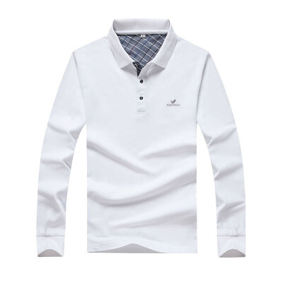 Wealthy bird FUGUINIAO men's lapel long sleeve T-shirt male solid color business casual POLO shirt men's cotton t-shirt 16001FG6008 big red
Wealthy bird FUGUINIAO men's lapel long sleeve T-shirt male solid color business casual POLO shirt men's cotton t-shirt 16001FG6008 big red