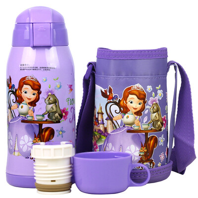 Disney (DISNEY) baby double covered straw cup baby drink stainless steel insulation kettle (including portable cup) 550ML Sophia purple
Disney (DISNEY) baby double covered straw cup baby drink stainless steel insulation kettle (including portable cup) 550ML Sophia purple