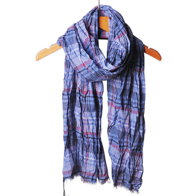 Jingdong Supermarket Yu Lan JOLEE couple models folder wrinkle scarf yarn-dyed cotton long-haired men&women general shade shawl blue
Jingdong Supermarket Yu Lan JOLEE couple models folder wrinkle scarf yarn-dyed cotton long-haired men&women general shade shawl blue