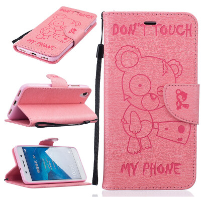 Pink Bear Style Embossing Classic Flip Cover with Stand Function and Credit Card Slot for HUAWEI Y6 II/Honor 5A
Pink Bear Style Embossing Classic Flip Cover with Stand Function and Credit Card Slot for HUAWEI Y6 II/Honor 5A