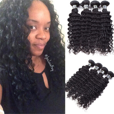 7A Brazilian Virgin Hair 4 Bundles Deep Wave Hair Unprocessed Human Hair Extension Deep Wave Bundles Deal Can Be Dyed and Bleached
7A Brazilian Virgin Hair 4 Bundles Deep Wave Hair Unprocessed Human Hair Extension Deep Wave Bundles Deal Can Be Dyed and Bleached