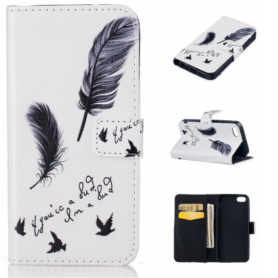 Black plumes Design PU Leather Flip Cover Wallet Card Holder Case for IPHONE 5/5S/5SE
Black plumes Design PU Leather Flip Cover Wallet Card Holder Case for IPHONE 5/5S/5SE