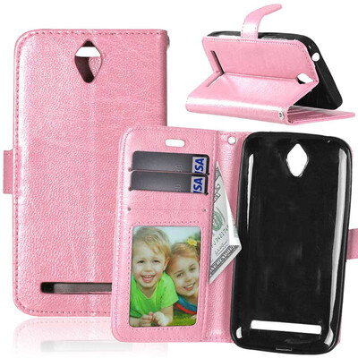 Pink Style Classic Flip Cover with Stand Function and Credit Card Slot for Asus Zenfone Go ZC451TG
Pink Style Classic Flip Cover with Stand Function and Credit Card Slot for Asus Zenfone Go ZC451TG