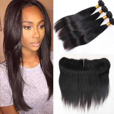 Straight Virgin Hair 4 Bundles With Lace Frontal Closure Human Hair Straight Full Lace Frontal Closure Ear To Ear With Baby Hair
Straight Virgin Hair 4 Bundles With Lace Frontal Closure Human Hair Straight Full Lace Frontal Closure Ear To Ear With Baby Hair