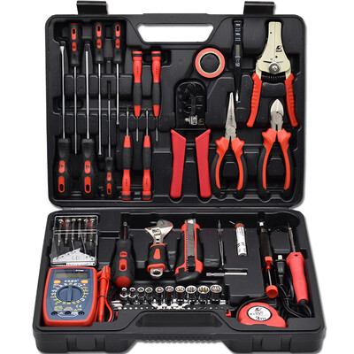 Carverville Telecommunication Toolbox Electronic&Electrical Tools Set 63 Pieces C9003A
Carverville Telecommunication Toolbox Electronic&Electrical Tools Set 63 Pieces C9003A