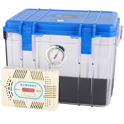 Rimma EIRMAI R10 SLR camera dry box moisture-proof box sealed lens electronic box to send a large number of moisture-absorbing card dazzle blue
Rimma EIRMAI R10 SLR camera dry box moisture-proof box sealed lens electronic box to send a large number of moisture-absorbing card dazzle blue