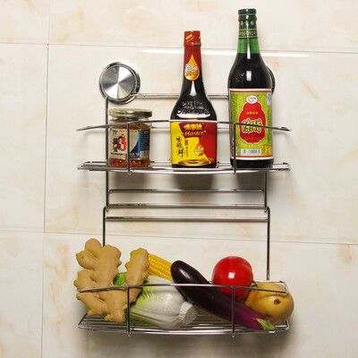 Jingdong Supermarket Guardian kitchen bathroom sucker stainless steel pendant free drilling double shelves storage basket
Jingdong Supermarket Guardian kitchen bathroom sucker stainless steel pendant free drilling double shelves storage basket