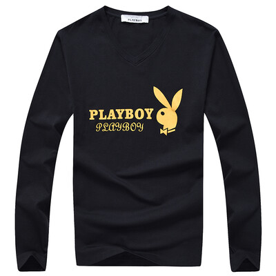 PLAYBOY T-shirt Men's fashion casual printing t-shirt
