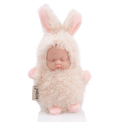 Bibo BIEBER Mini Super Meng small ornaments series sleep dolls to appease dolls plush doll toys simulation baby to appease toys high 13CM rabbit rabbit apricot
Bibo BIEBER Mini Super Meng small ornaments series sleep dolls to appease dolls plush doll toys simulation baby to appease toys high 13CM rabbit rabbit apricot
